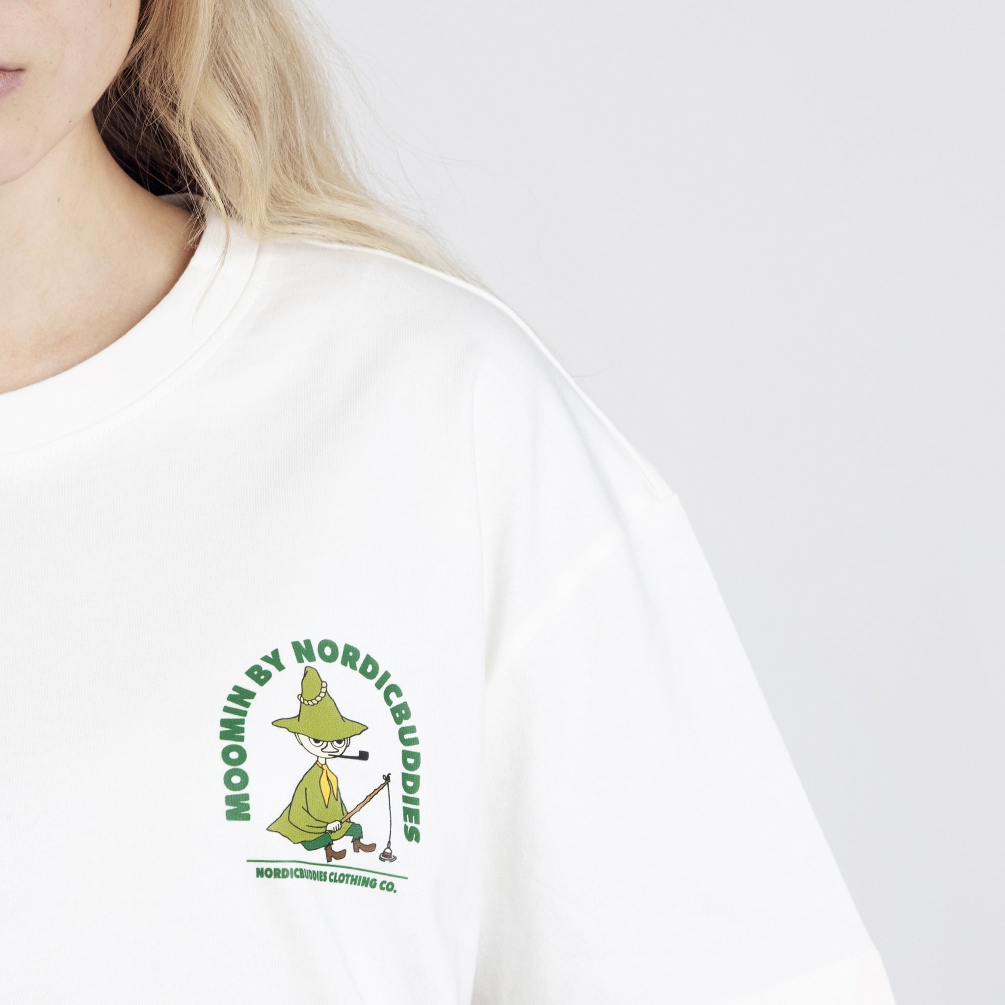 Snufkin Fishing T-Shirt Unisex - White