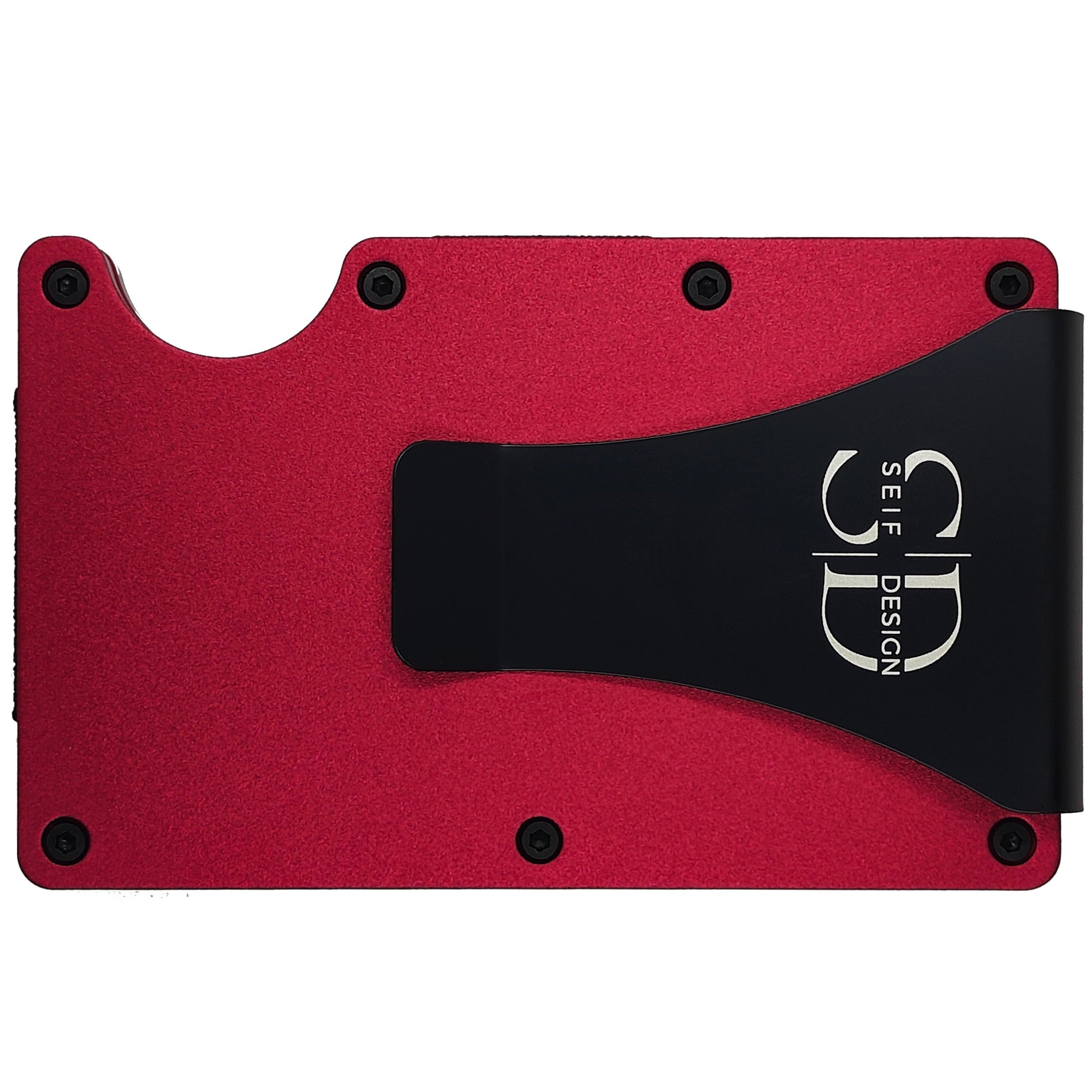 Lite Red - Card Holder with RFID Blocking